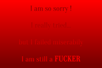 I am still a fucker, par Xavier E. G. Dierick